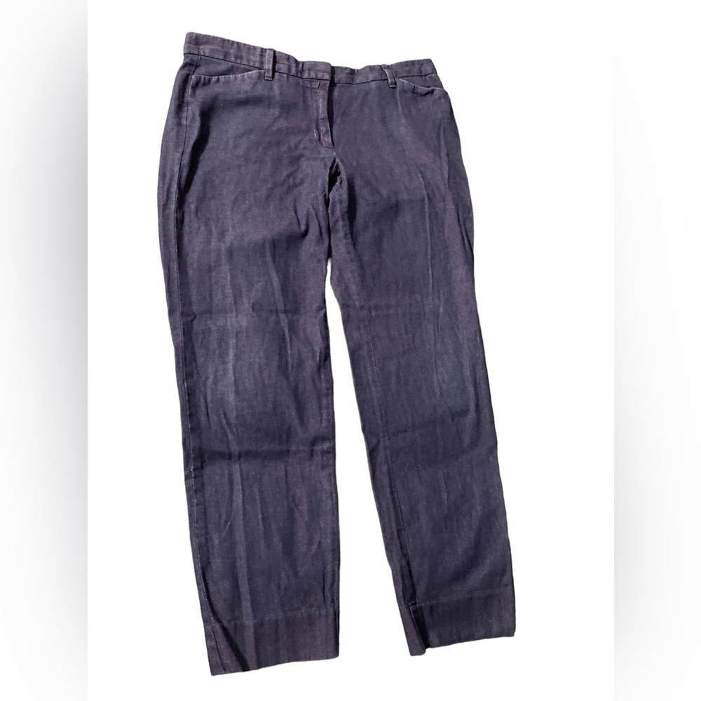 Slim cropped lightweight jeans 100% cotton